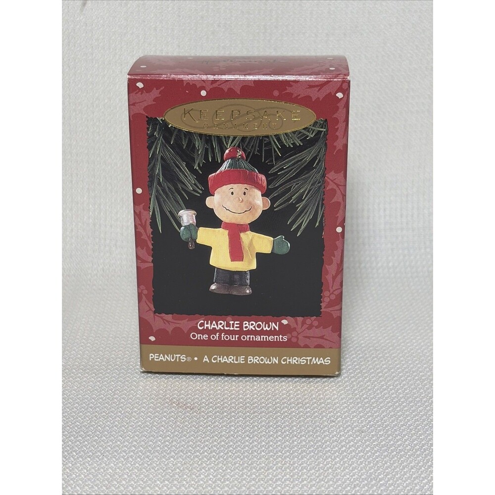 Hallmark Peanuts A Charlie Brown Keepsake Ornament NIB 30th Anniversary